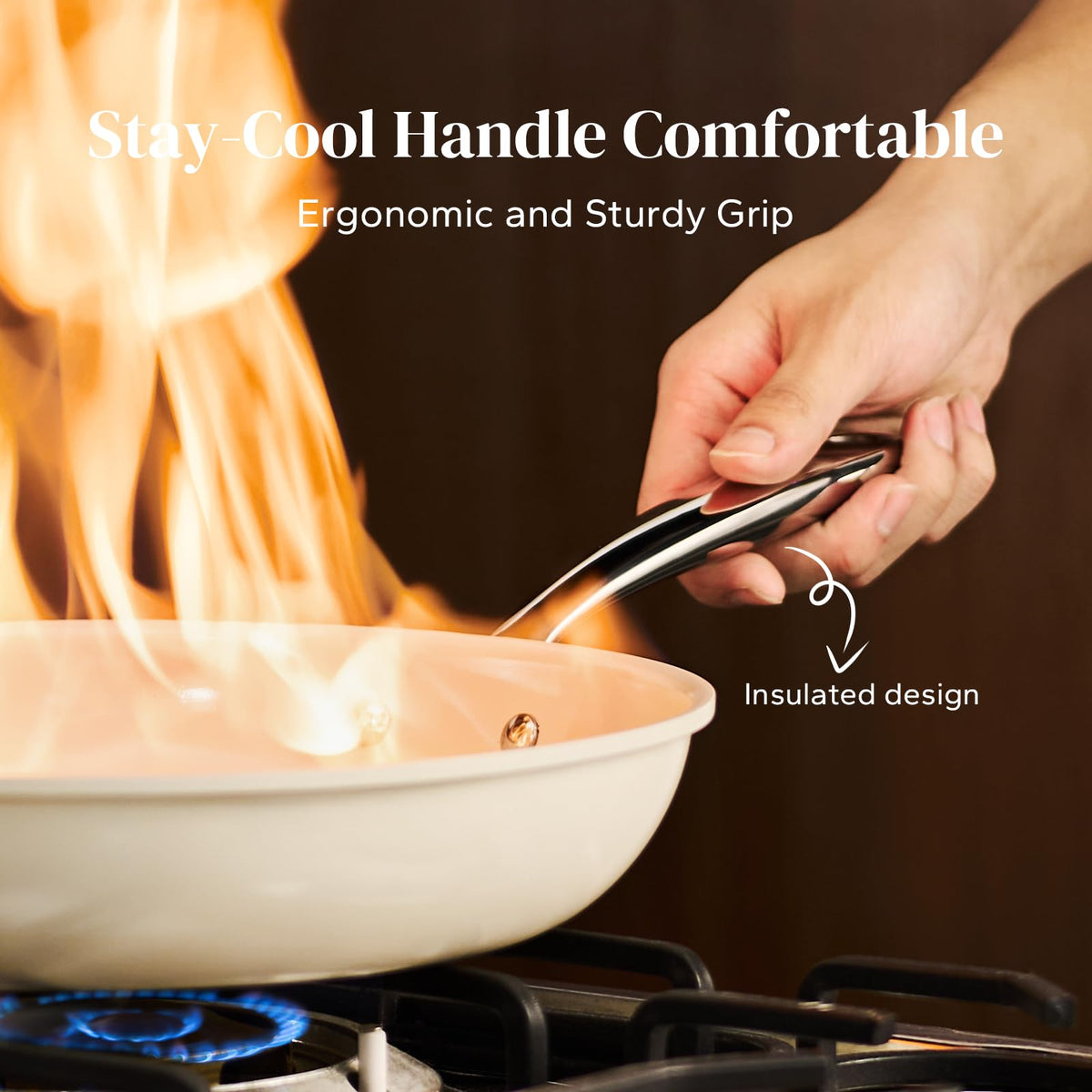 Redchef induction-compatible pan works on induction stoves