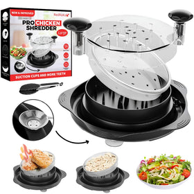 RedRoko large chicken shredder tool twist — easy, fast shredding for cooked meat