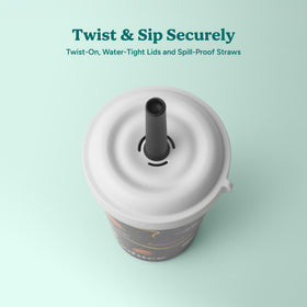 REDUCE GoGo's spill-proof straw tumbler keeps drinks contained during travel and activity.