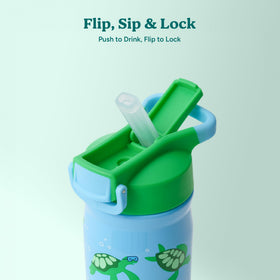 REDUCE Hydrate Pro Kids 14oz bottle dishwasher-safe feature for quick cleaning.