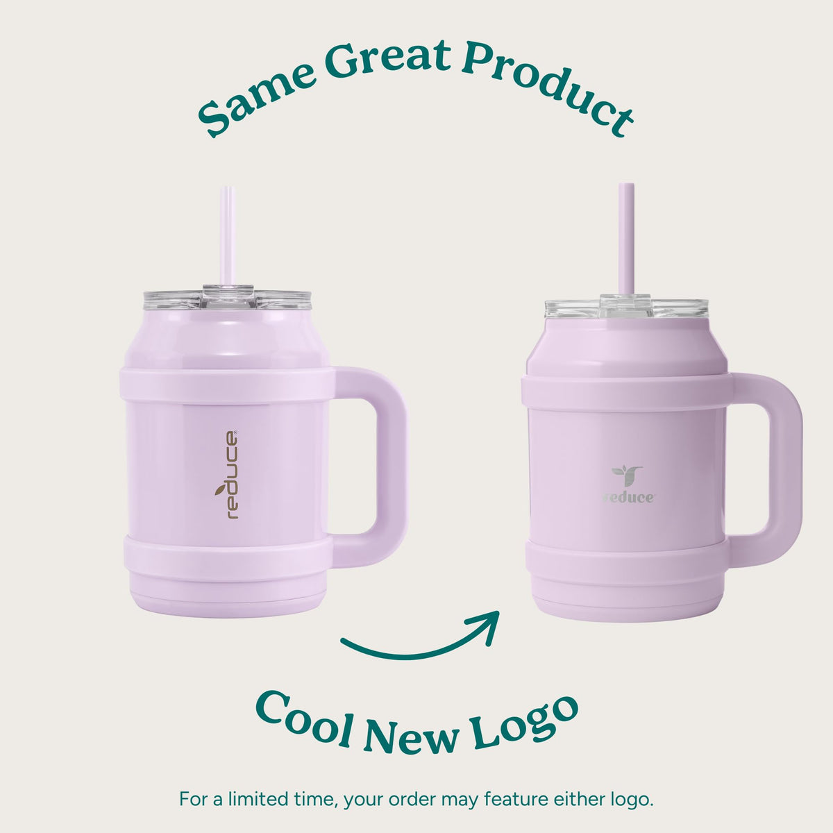 REDUCE 50 oz Cold1 insulated tumbler lid for versatile sipping and straw use.