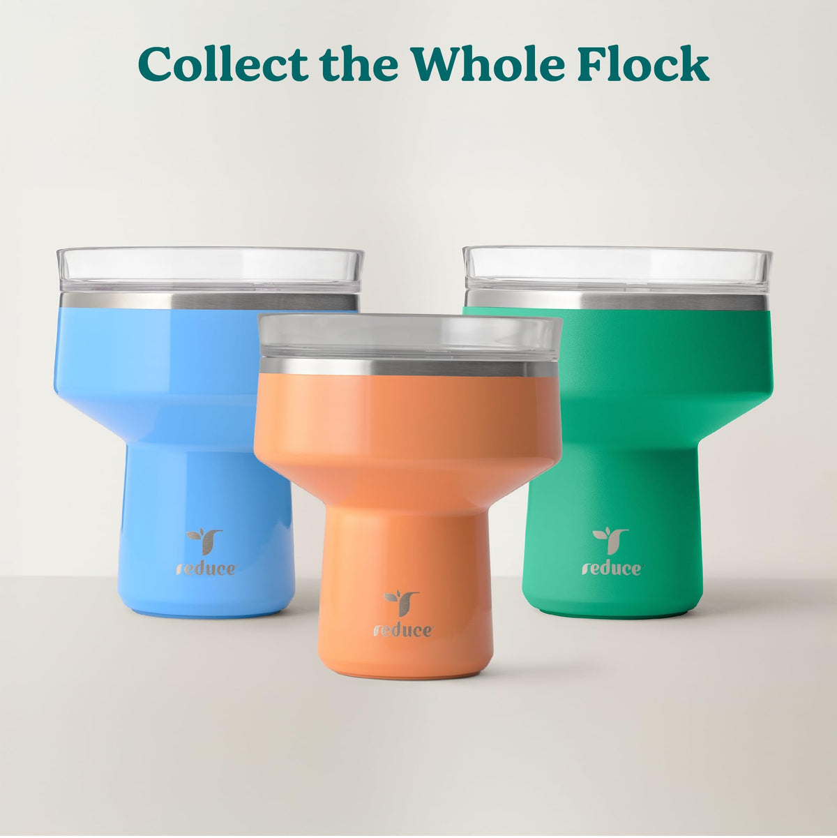 REDUCE Saltini portable outdoor tumbler for on-the-go cocktails.