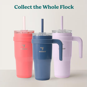 REDUCE dishwasher-safe Lilac Bud tumbler for easy cleaning