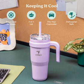 REDUCE Soft Sit base keeps tumbler steady in cupholders
