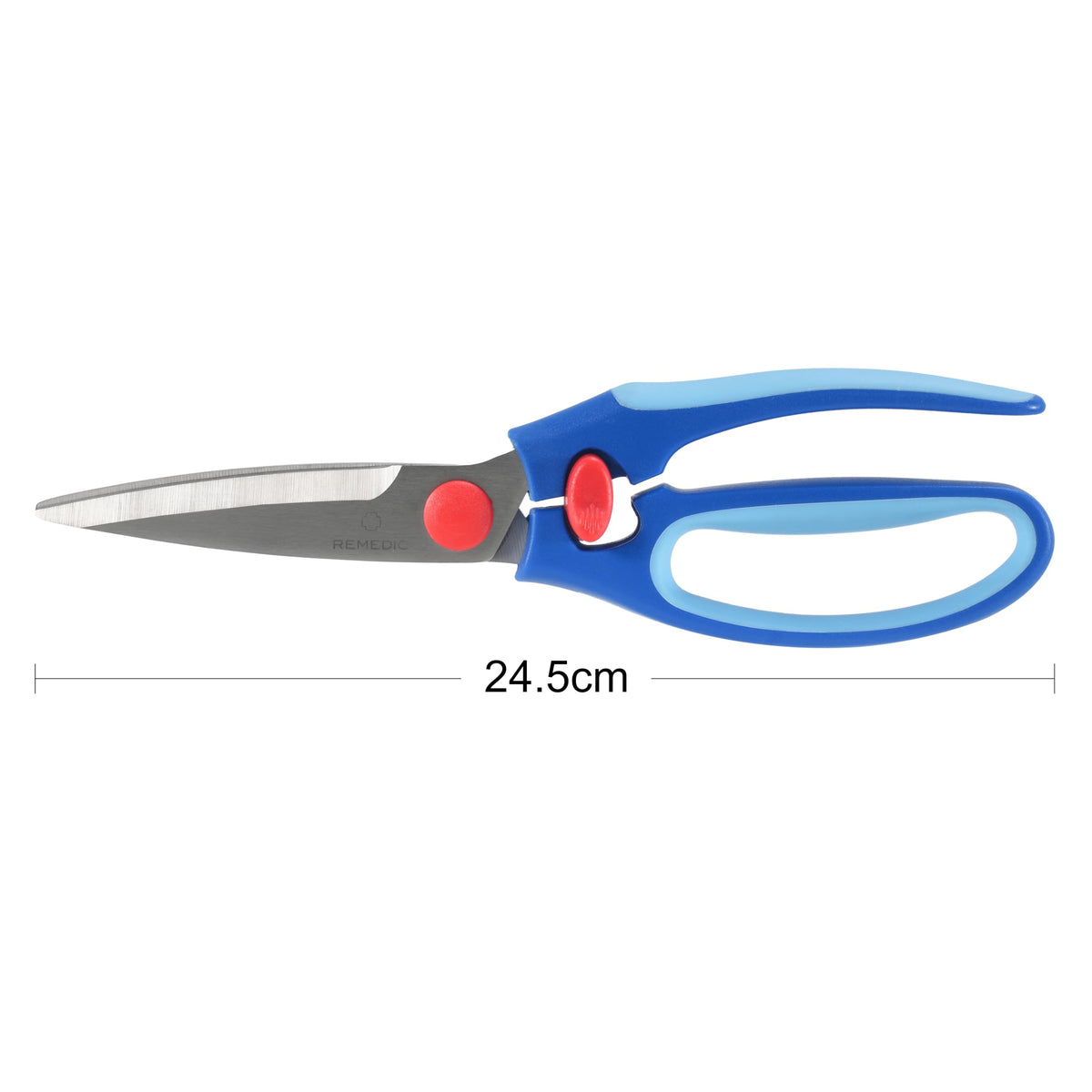 Compact storage use of Remedic scissors in a drawer