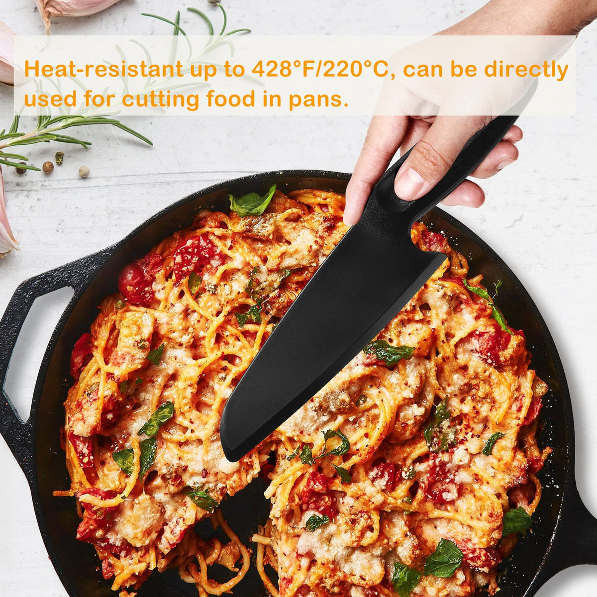 ReneeChef kid-friendly nylon knife ideal for beginner cooks.