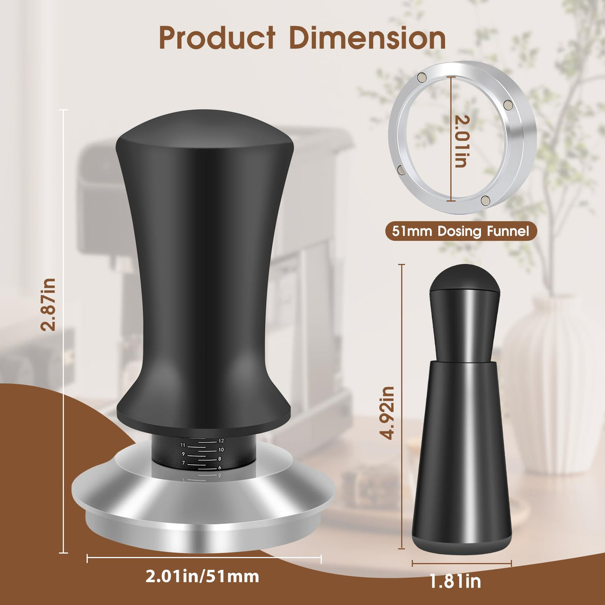 Reoszeank 51mm portafilter fit demonstrates compatibility