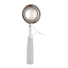 Restaurantware Met Lux 8 oz orange scoop streamlines cookie dough scooping