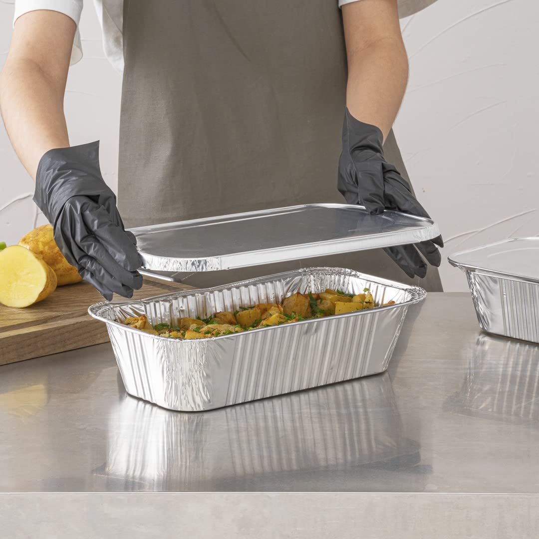 Restaurantware oven-safe foil lid convenient for reheating