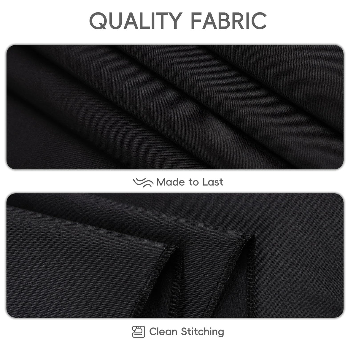 RestfulGlow durable wear-resistant fabric reduces wear after events.