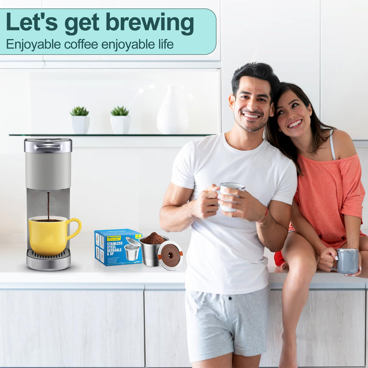 Easy to refill and rinse, ideal for customizing blends and saving money.