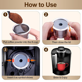 RETHONE pod seal notch aligns perfectly for a secure brew.