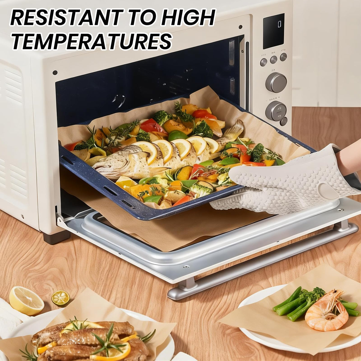 RGUNALS grease-resistant coating supports clean food release and less mess.