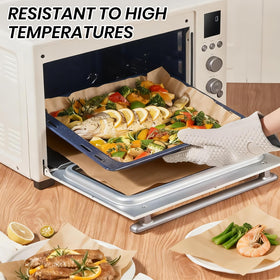 RGUNALS grease-resistant coating supports clean food release and less mess.