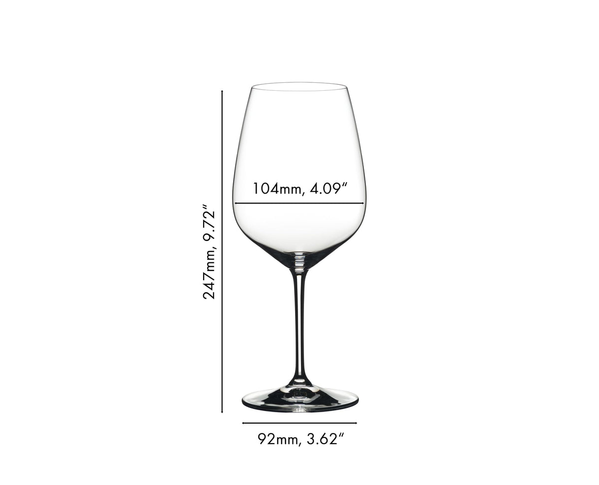 Riedel Extreme Clear Glass transparent to enjoy color and clarity