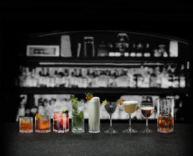 Riedel two-glasses-included-pack ready-to-use barware set.