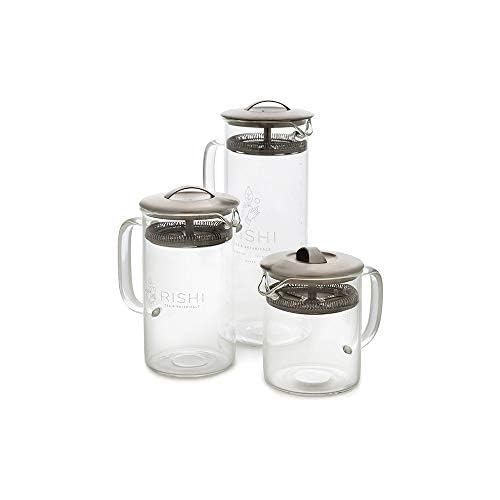 Rishi Simple Brew teapot durable design for office and home tea rituals.