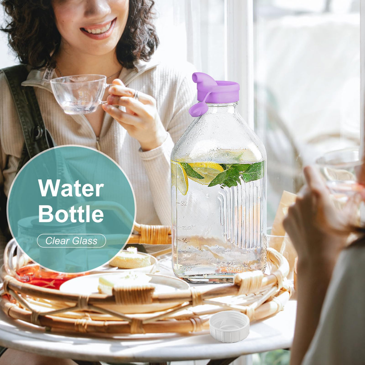Ritayedet BPA-free glass bottle for safe storage