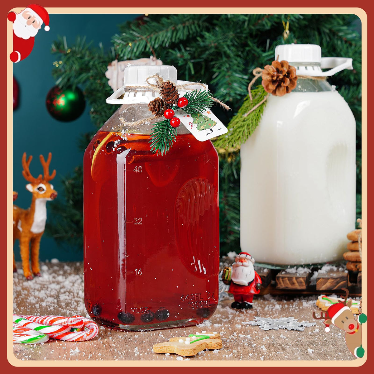 Ritayedet versatile glass jar for storage and canning tasks.