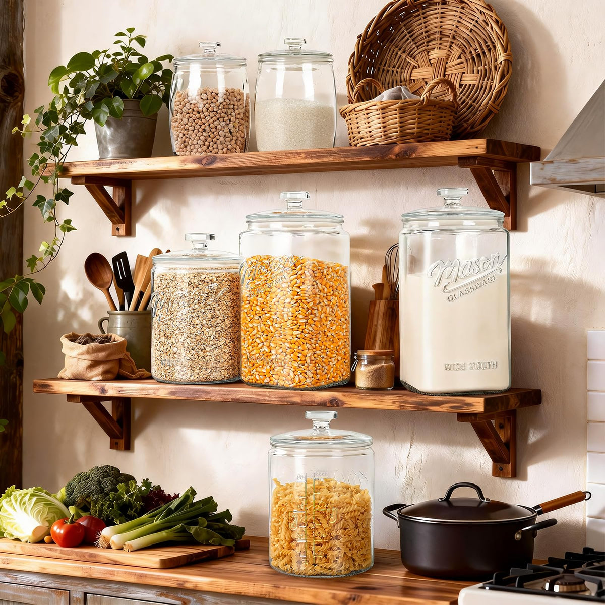 Ritayedet vintage-inspired design adds timeless charm to kitchen decor.