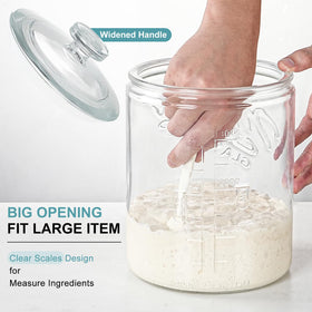 Ritayedet removable silicone seal supports fermentation and storage versatility