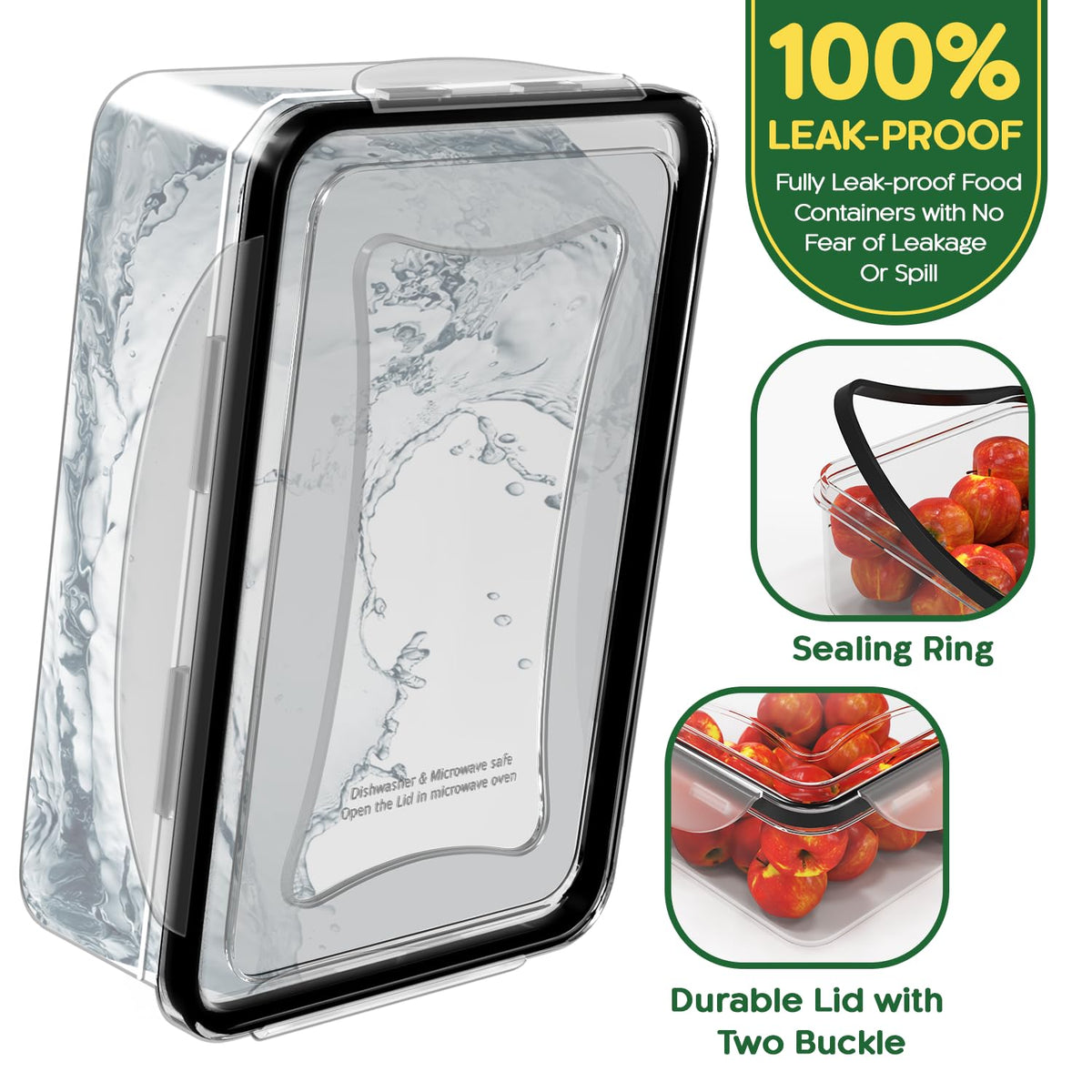 RockBerry durable reusable containers designed for daily kitchen use.