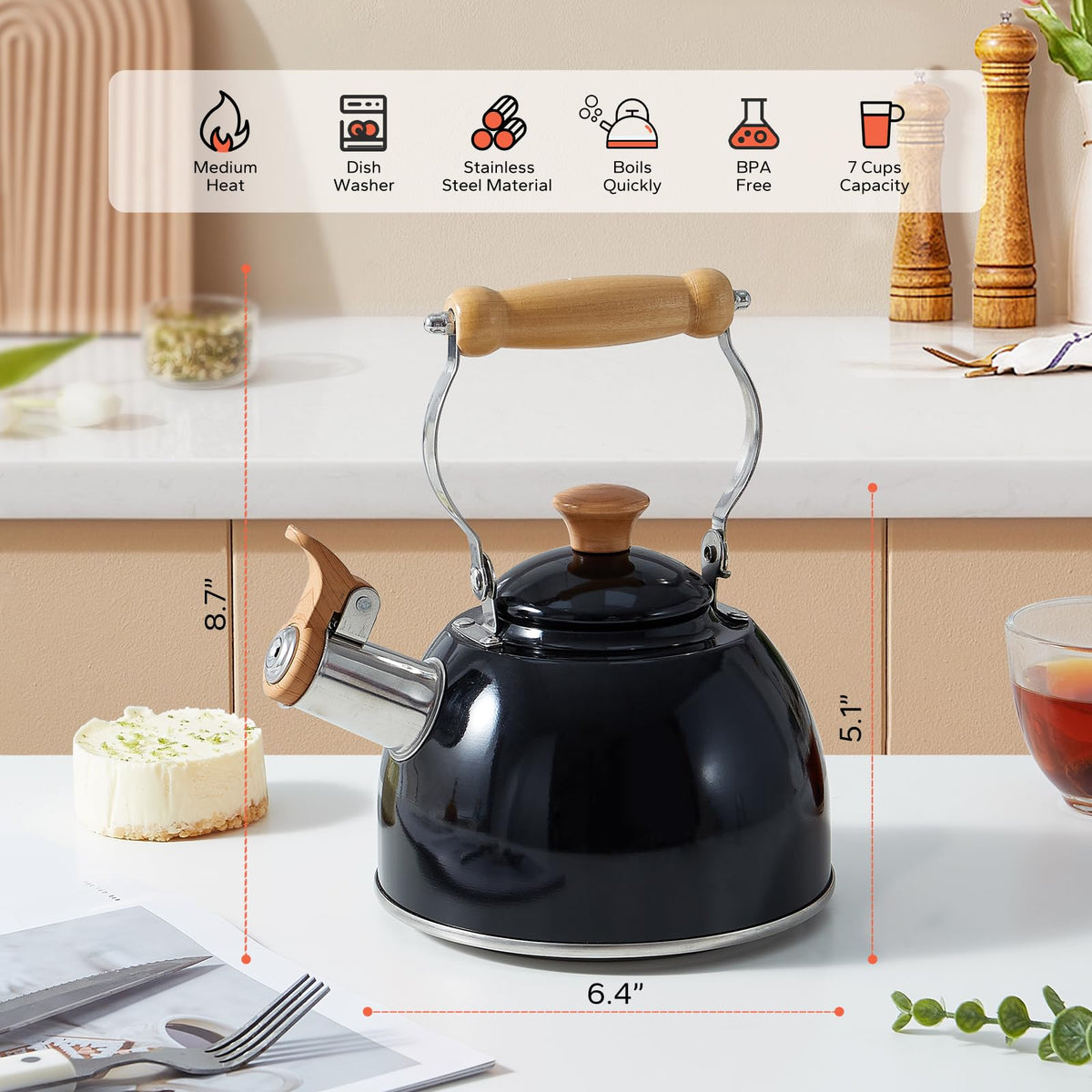 ROCKURWOK BPA-free build supports safe daily brewing.