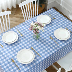Romanstile outdoor patio table cover ideal for picnics and barbecues.