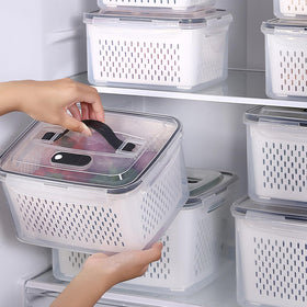 Ronanemon 4150ml container great for family-size produce storage.