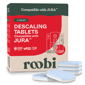 Roobi Jura descaling tablets pack – eco-friendly maintenance for Jura machines