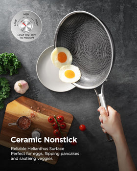 Roomena dishwasher-safe design simplifies post-cooking maintenance