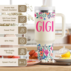 ROSTANTEN Gigi double-wall insulation keeps drinks cold or hot for hours.