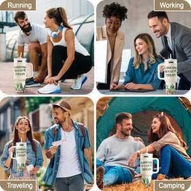 ROSTANTEN straw-cleaner-included tumbler supports easy cleaning
