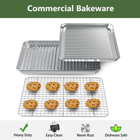 Rottay rack and sheet set with corrugated bottom for quick release and air flow.