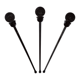 Royal StixToGo 4.75-inch black Stix with 200-pack for spill-free lids