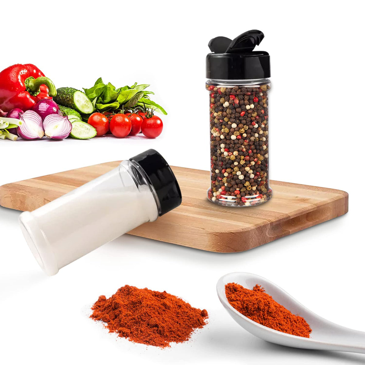 RoyalHouse made-in-USA spice containers built for durability.
