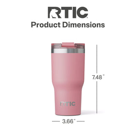 RTIC tumbler is dishwasher-safe for easy cleaning.