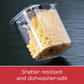 Rubbermaid Brilliance dishwasher-safe and freezer-safe containers ready for use
