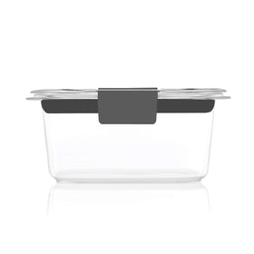 Dishwasher-safe Rubbermaid Brilliance containers for effortless cleaning
