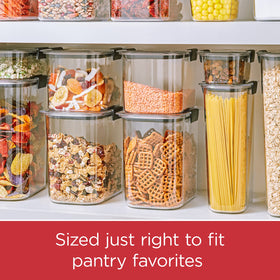 Rubbermaid Brilliance 3.2-cup container perfect for snacks and spices