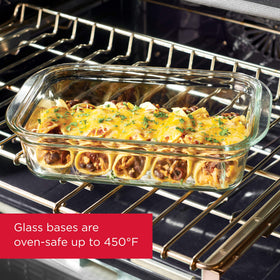 Stackable Brilliance containers keep fridge organization neat