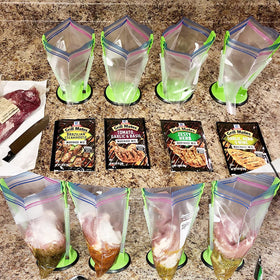 Ruibo Baggy Rack Reusable bags stay organized when in use