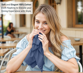 Ruvanti napkins ideal for hotel or restaurant service