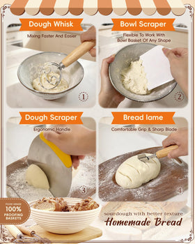 RYMTOX bread lame for precise scoring and uniform loaves