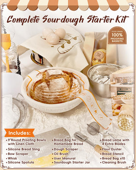 RYMTOX starter jar with lid keeping starter fresh between bakes
