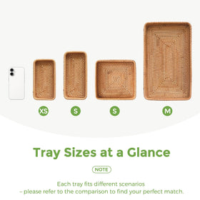 S310 handcrafted rattan tray details emphasizing durable natural materials