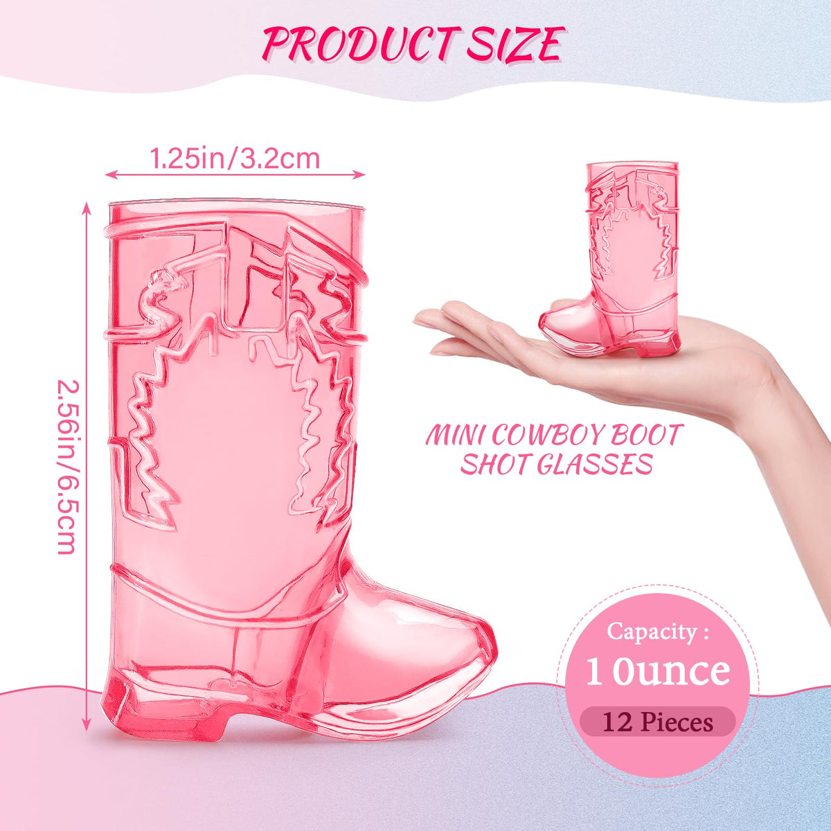 Durable BPA-free plastic design resists breakage during lively celebrations.