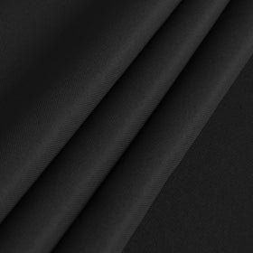 Sancua black 60x102 inch tabletop cover elevates dining ambiance.