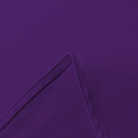 Sancua dining-buffet-setup on purple cloth protects surfaces during meals.