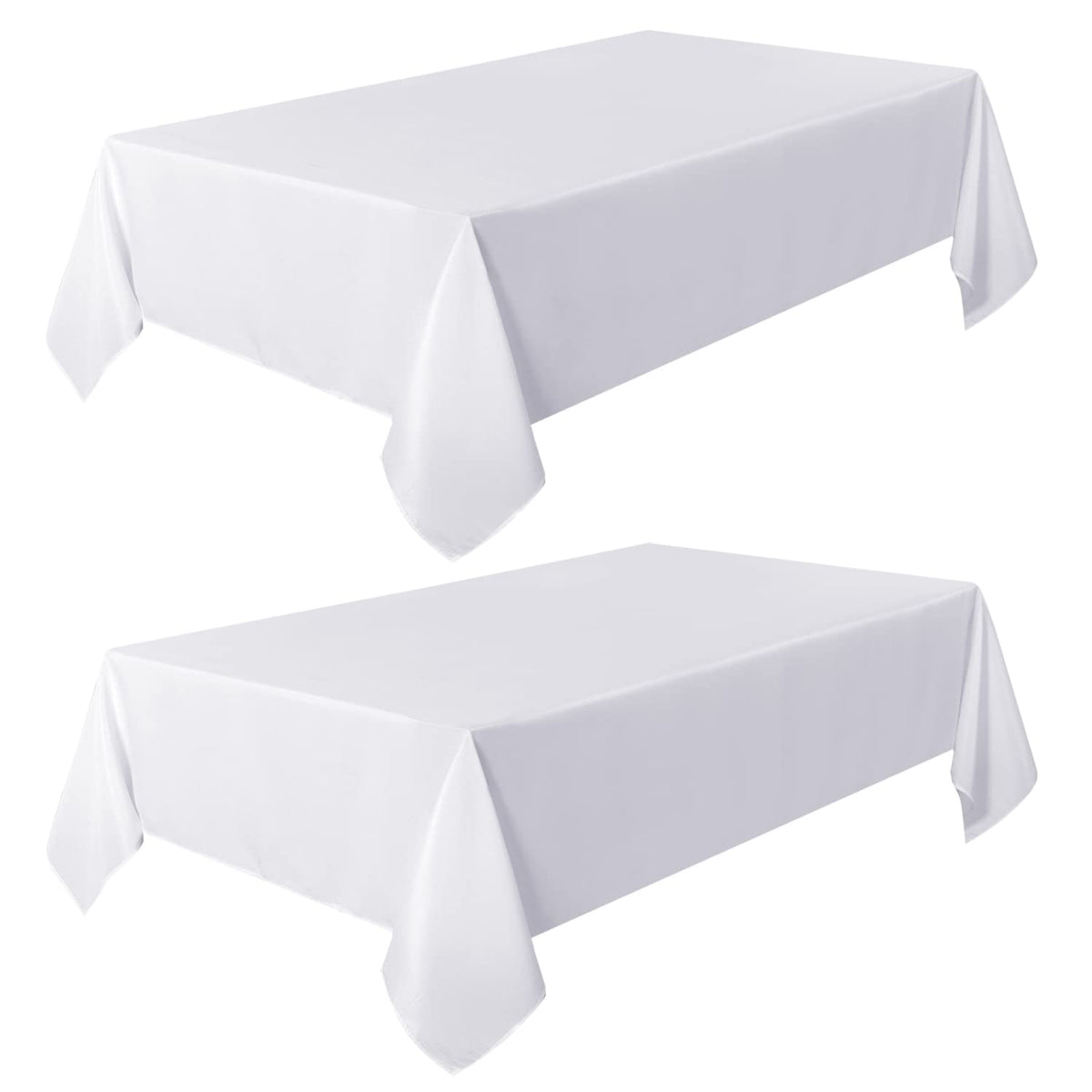 Sancua ironing-ready tablecloth after wash, showing wrinkle-free finish.
